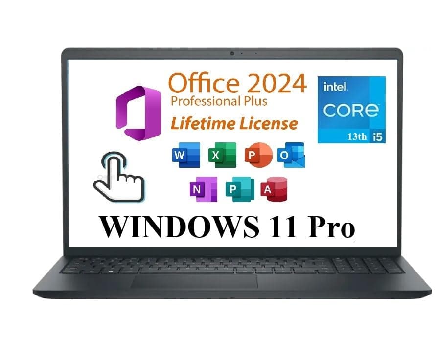 Dell Inspiron 15 3530 15.6" Táctil, Intel Core i5-1334U, Hasta 64GB RAM, 2TB SSD, Windows 11 Pro