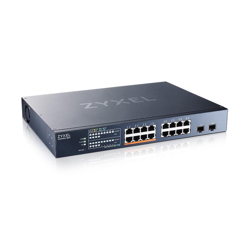 Zyxel XMG1915-18EP, Switch 16 puertos 2.5GbE XMG1915-18EP-EU0101F