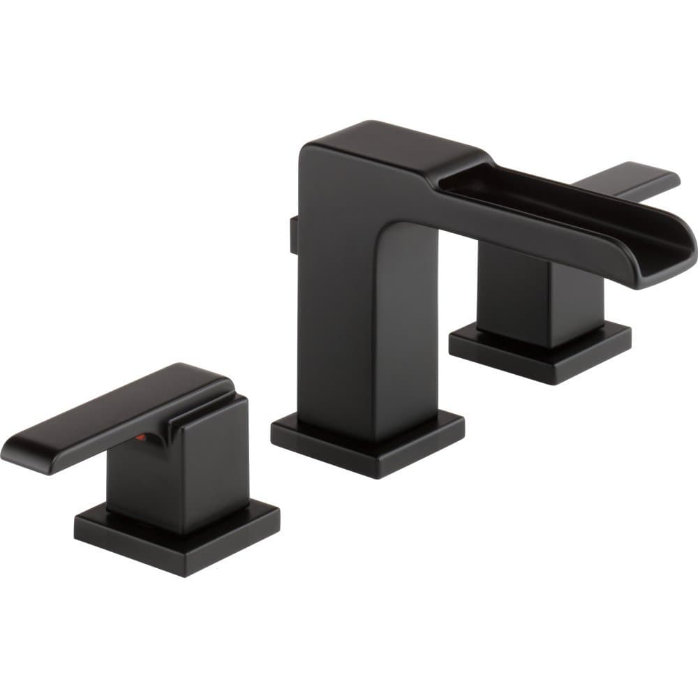Delta Ara 3-Hole Widespread Lavabo 3568LF-BLMPU Matte Black