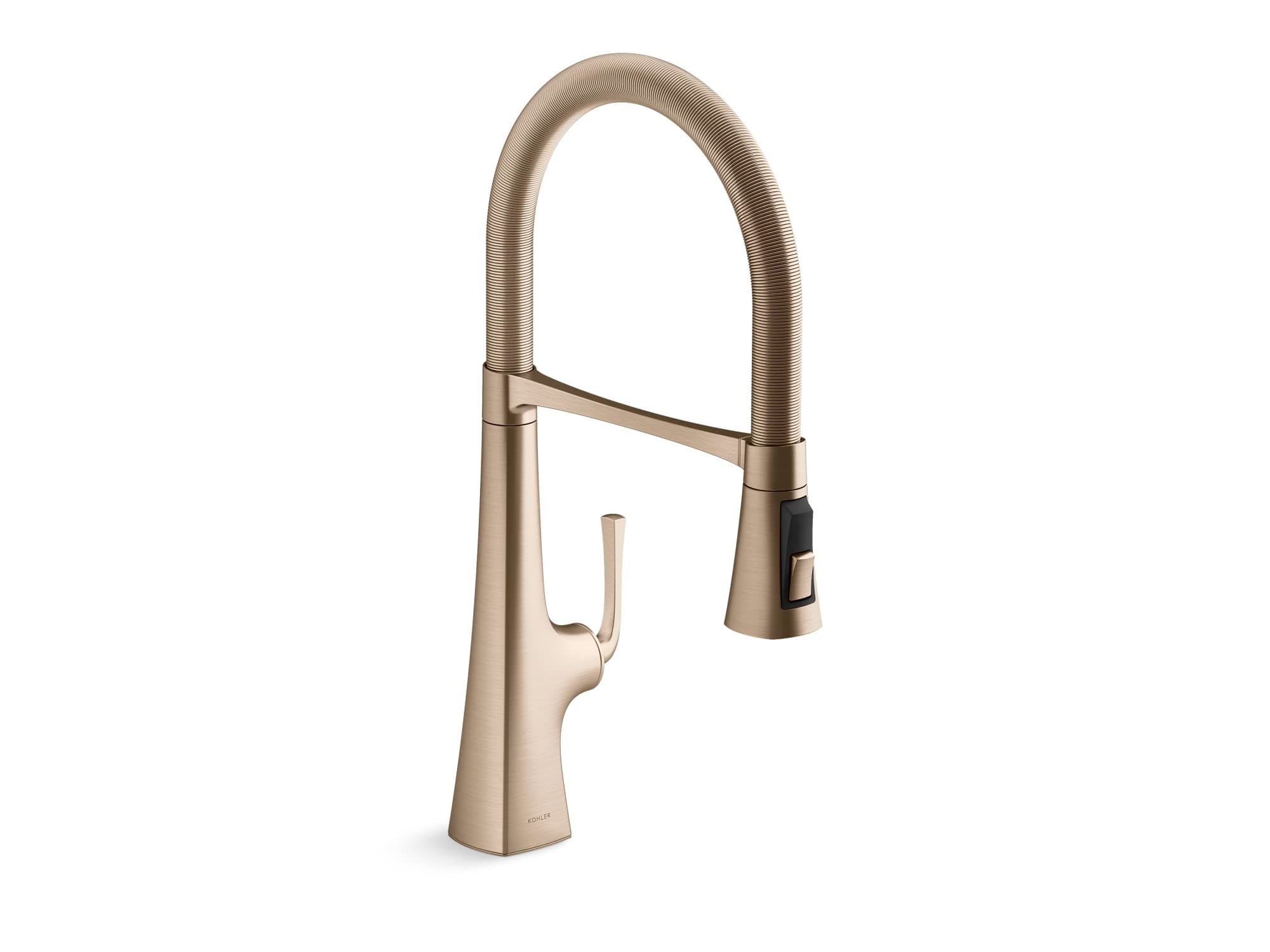 Kohler GRAZE MEDIUM Grifo de Cocina Semi-Pro 22061-BV