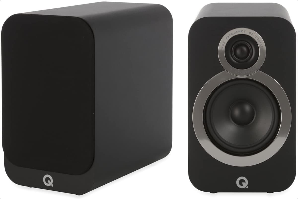 Q Acoustics 3020i Parlantes Bookshelf Negro
