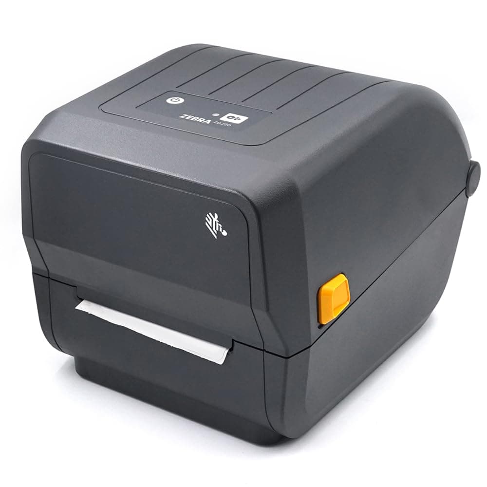 GETPARTS Impresora térmica Zebra ZD220 transferencia térmica/directa, ZD220T 203 DPI de resolución, conectividad USB, ancho 4 pulgadas, modelo ZD22042-T01G00EZ