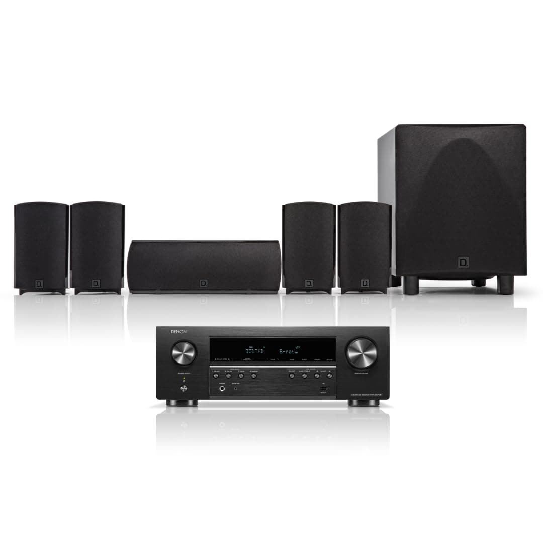 Definitive Technology ProCinema 6D 5.1 Home Theater con AVR-S570BT PC6DAVRS570BUNDLE