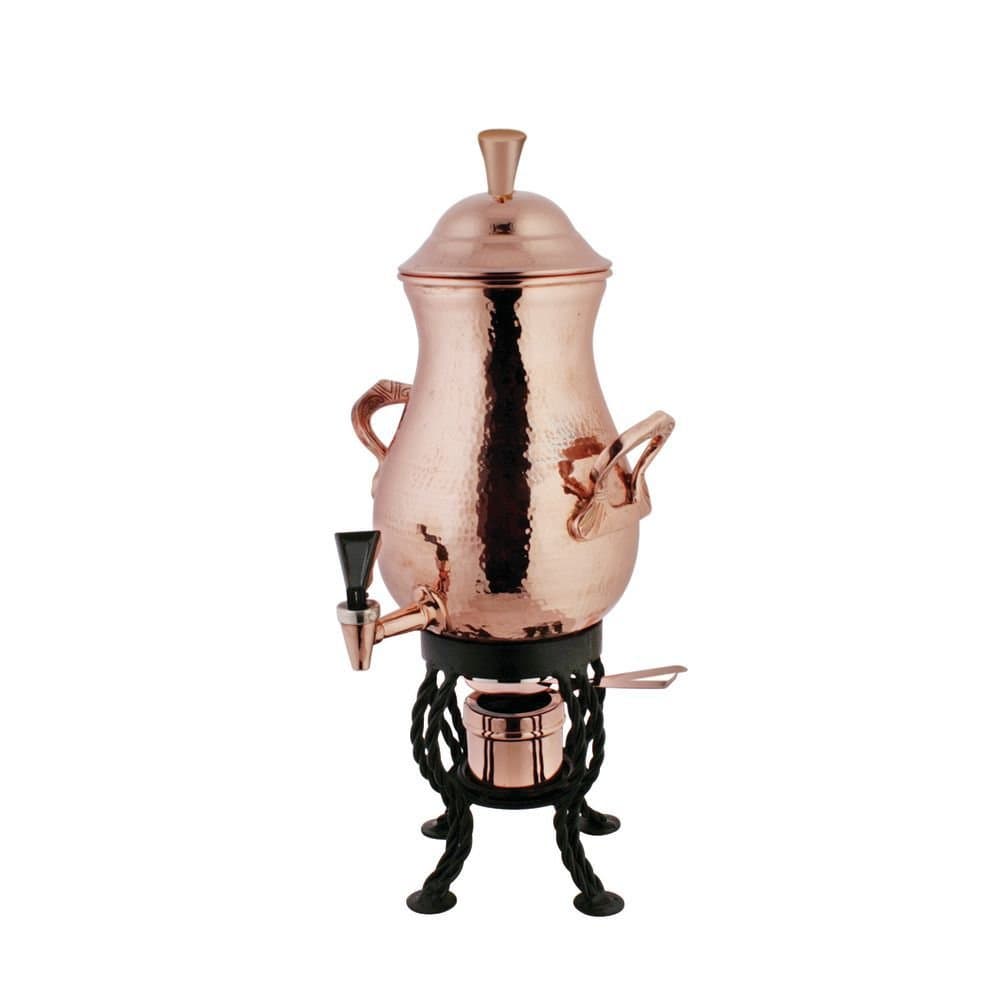 HUBERT Urna de café de cobre 50 tazas - 11" diámetro x 23 1/2 altura CU04462SCP
