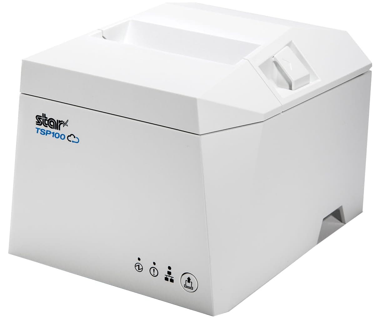 Star Micronics TSP143IVUW Impresora térmica de recibos Wi-Fi/USB-C/Ethernet con CloudPRNT y cortadora - Blanco 37951440