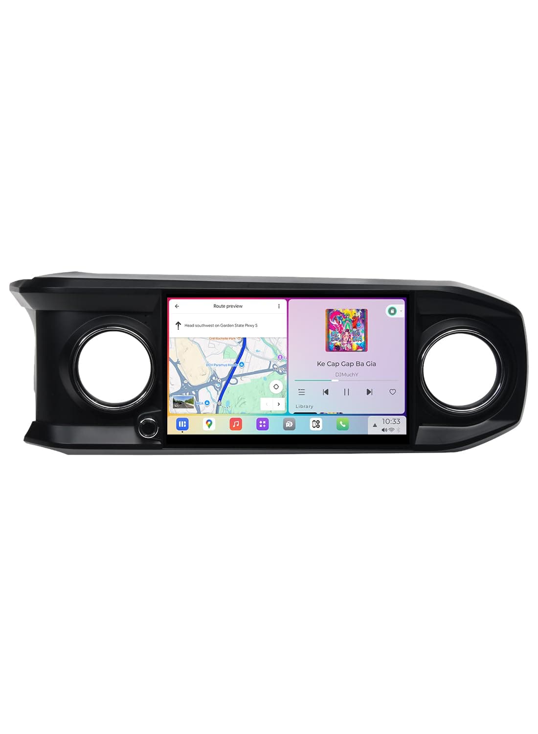 Dasaita Vivid Radio Auto 11.6" QLED para Toyota Tacoma 2016-2022 con Android 13, CarPlay y Android Auto