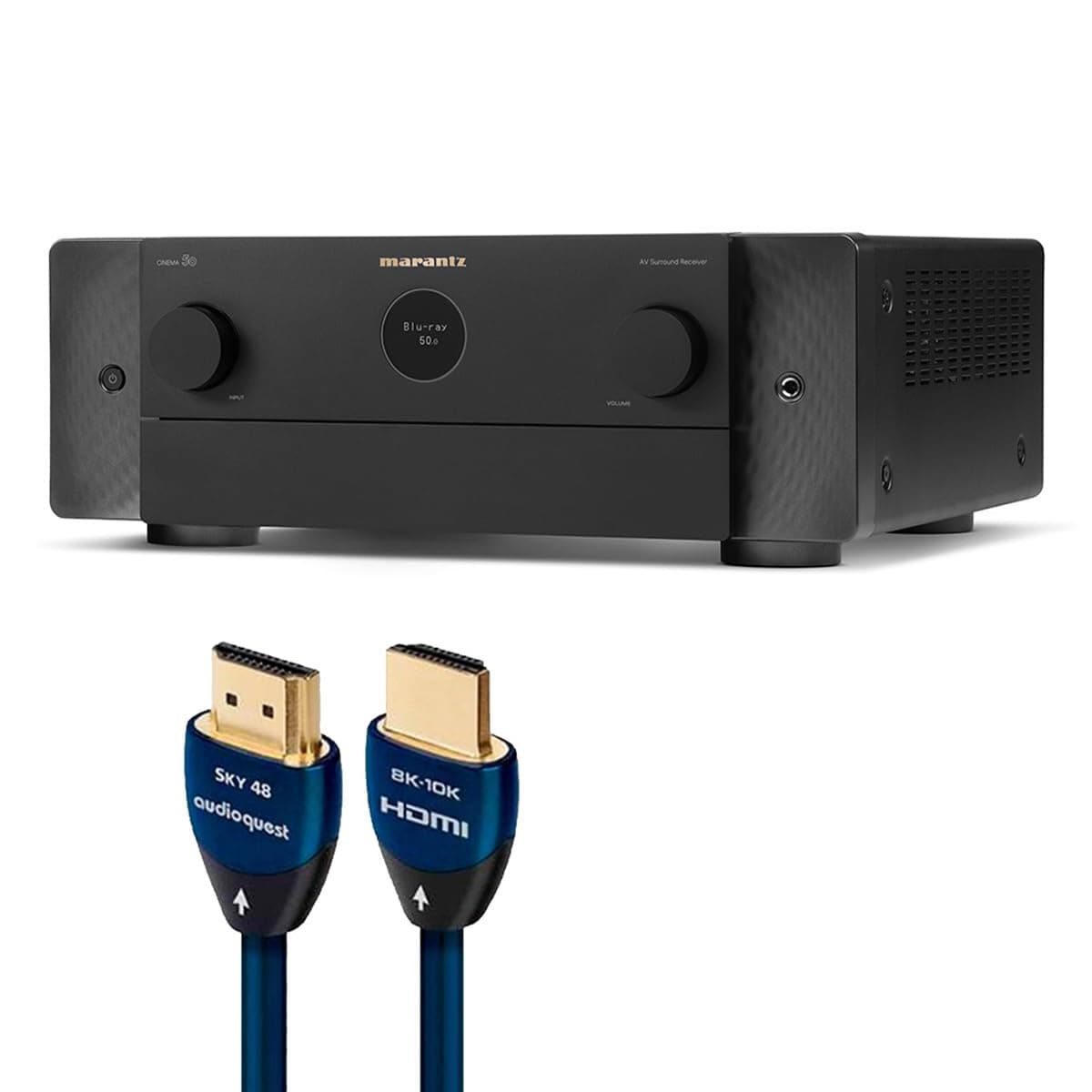 Marantz Cinema 50 9.4 canales (negro) + cable AudioQuest Sky 3m CINEMA50+SKY3M