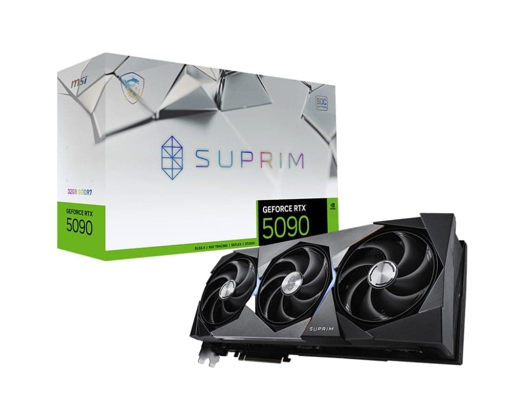 MSI GeForce RTX 5090 32G SUPRIM SOC - Tarjeta de video V530-026R
