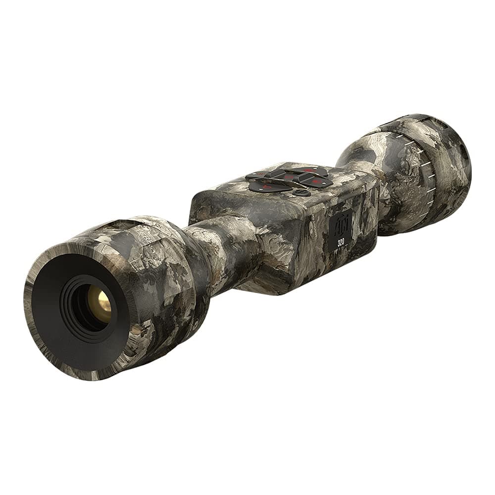 theOpticGuru ATN MossyOak Thor LT Ultra Light Thermal Hunting Camouflage Scope con sensor térmico de 60Hz, One Shot Zero, más de 10 horas de duración de batería (320x240, 2-4x Elements Terra)