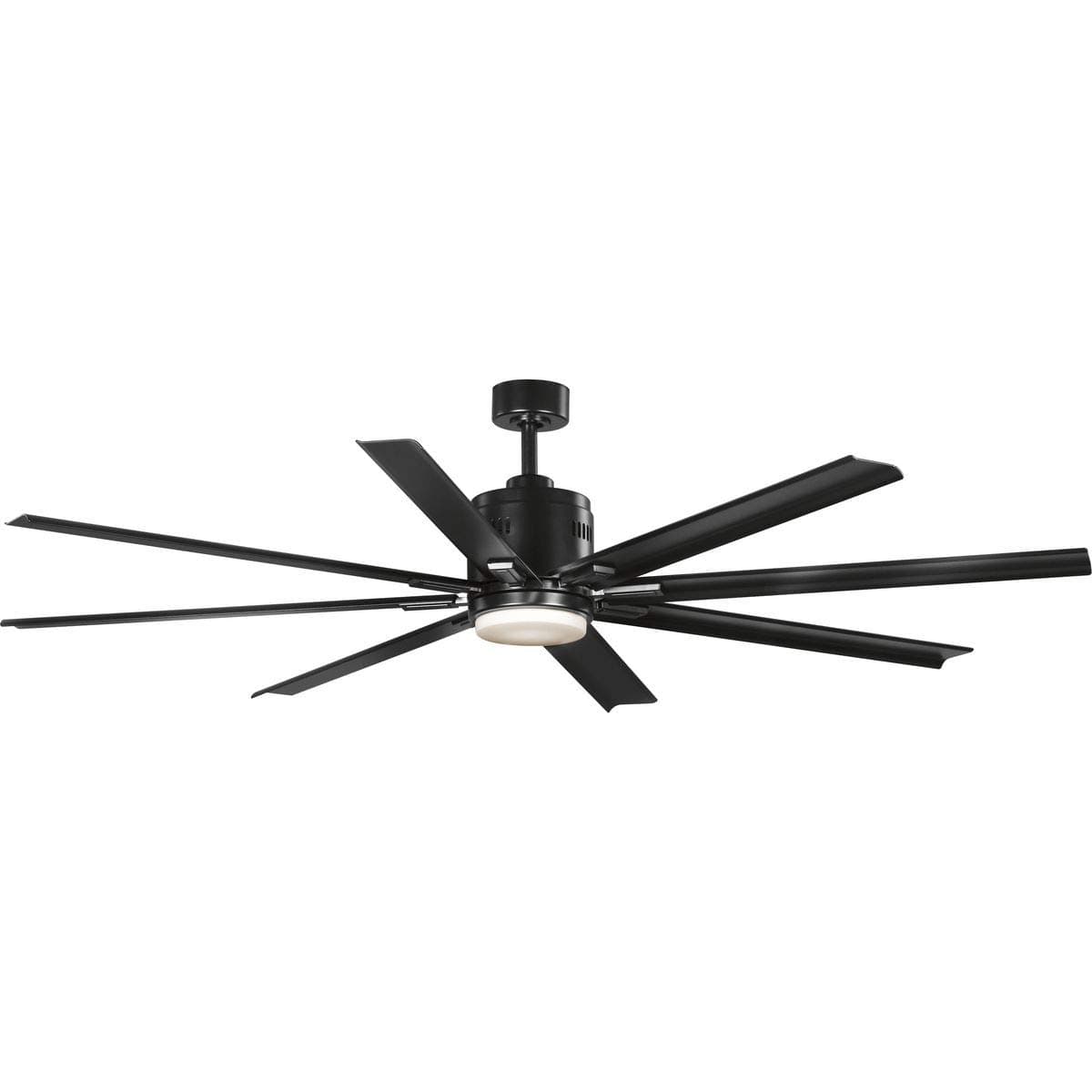 Progress Lighting Vast Collection Ventilador de ocho aspas de 72" 18W LED, 16-3/4" x 72", Negro P2550-3130K