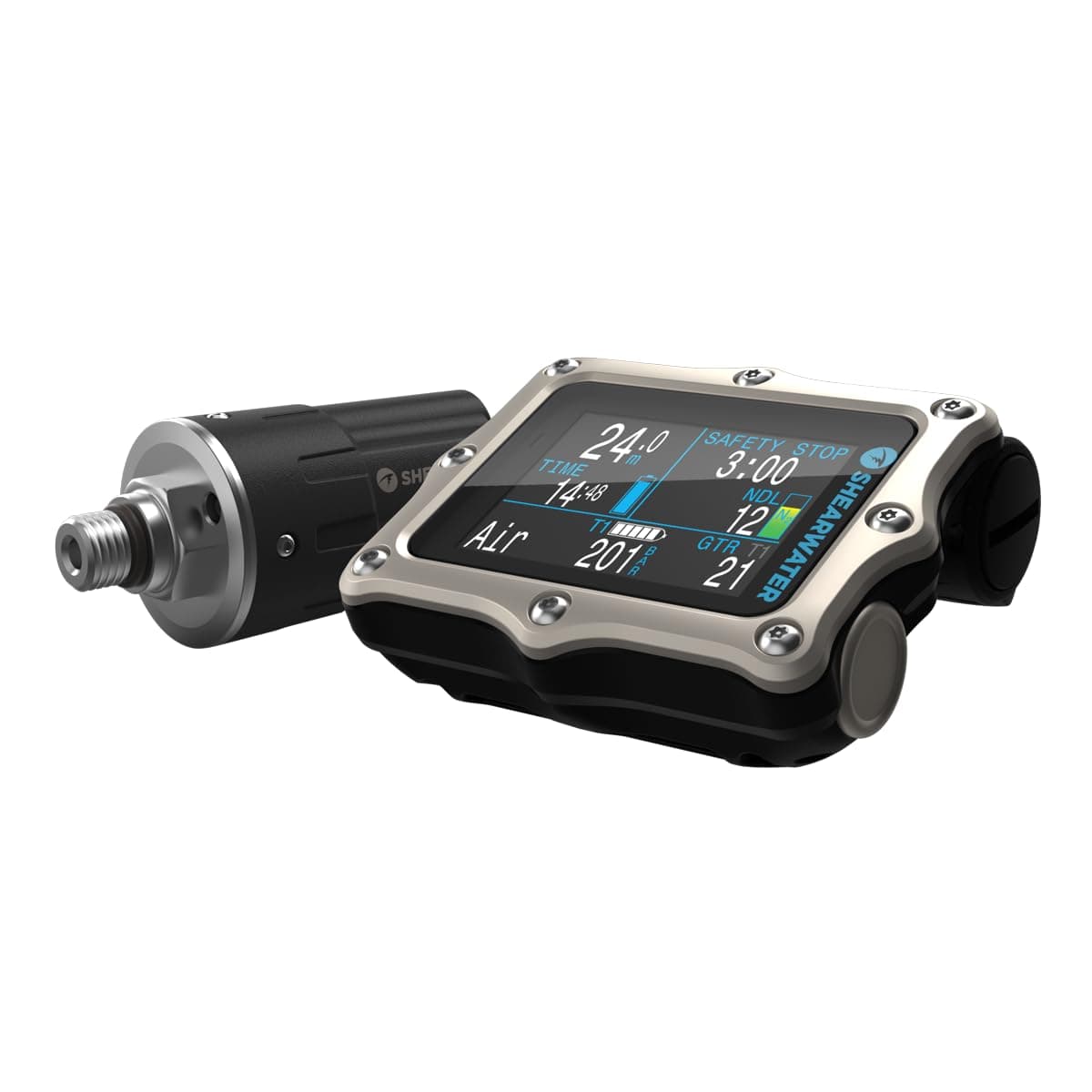 Shearwater Perdix 2 Ti Computadora de Buceo (Silver + Swift Combo) 13307