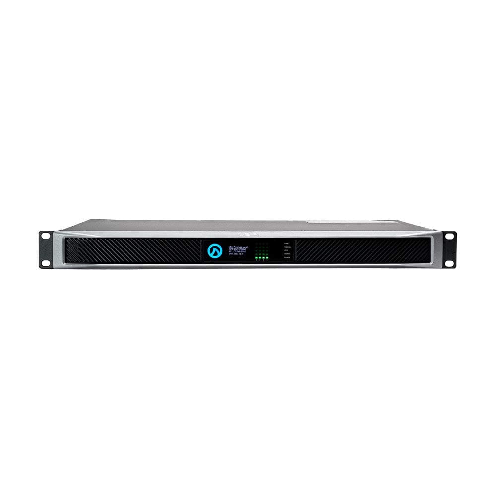 LEA Professional CONNECT 704-Amplificador de potencia de instalación habilitado para IoT de 4 canales