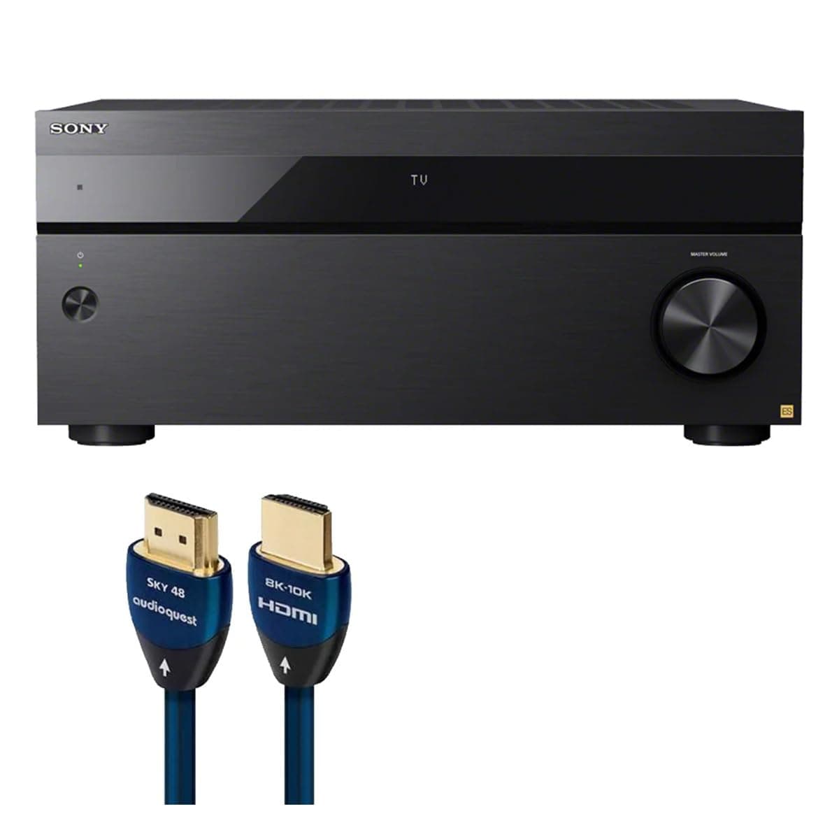 Sony STR-AZ3000ES 9.2-Channel 8K AV Receiver con Cable HDMI AudioQuest Sky 3m STR-AZ3000ES+SKY3M