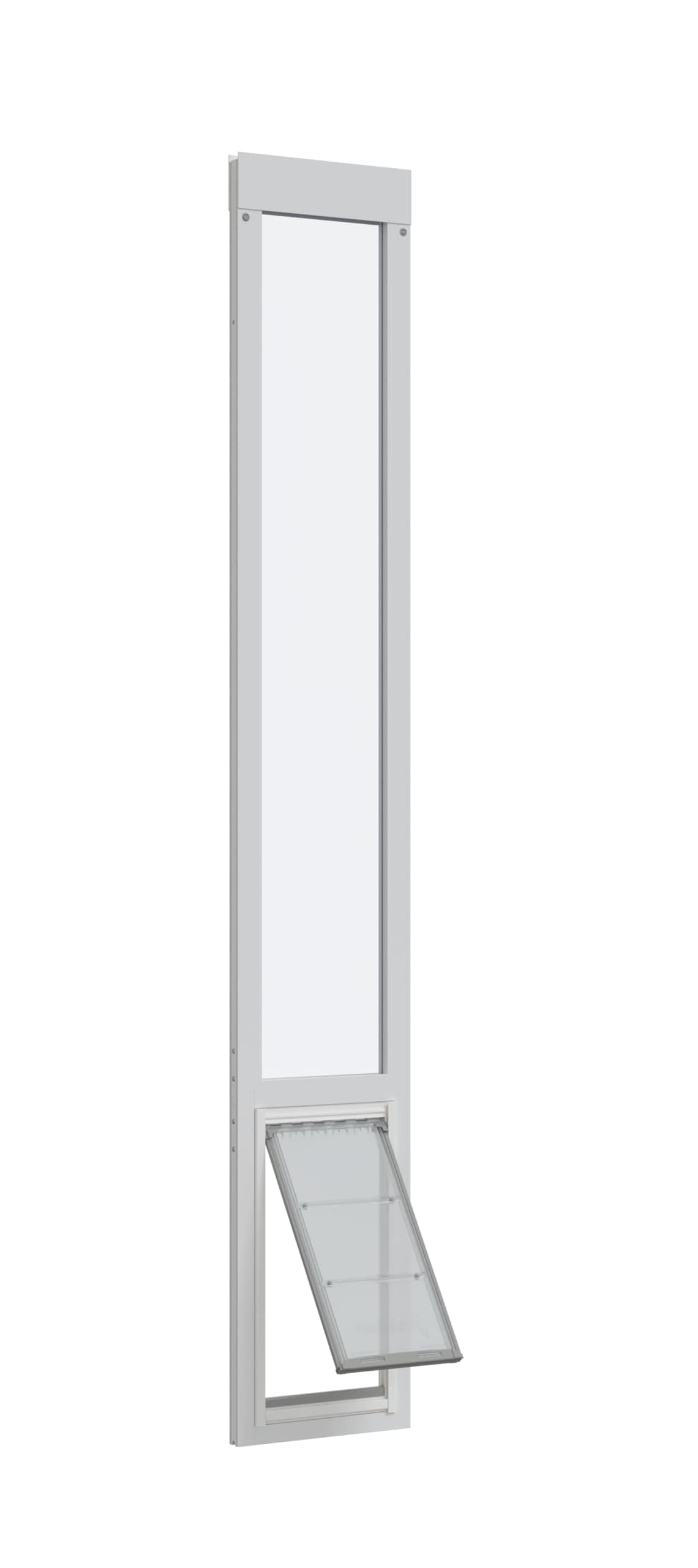 Puerta para Mascotas Endura Flap para Puertas de Vidrio Corredizas de Vinilo 01EF-B20MM-1W-4DT