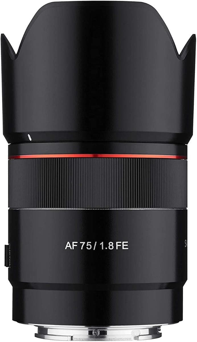 Samyang AF 75mm F1.8 para Sony FE - Lente de retrato compacta y ligera F1214806101