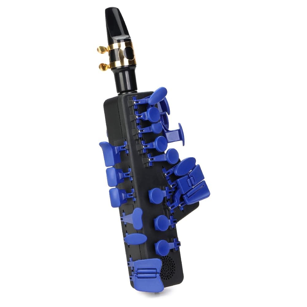 odiseimusic Travel Sax 2 (Blue Royale) - Saxofón digital portátil TS2BR