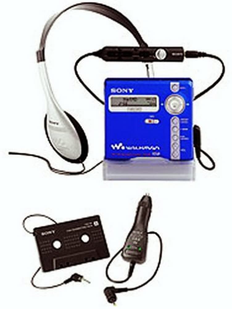 Sony MZ-N707 Reproductor/Grabador Net MD Walkman (Azul)