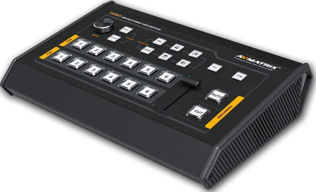 AVmatrix VS0601 Mini 6CH SDI/HDMI Multi-format Video Switcher