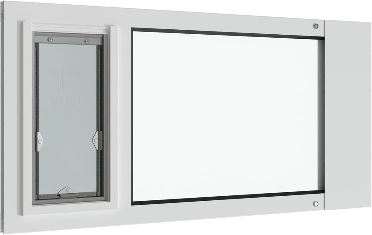 Panel de Puerta para Mascotas Liberty para Ventanas Correderas 07LP-A0512-1W-3SG-39.5-41.0