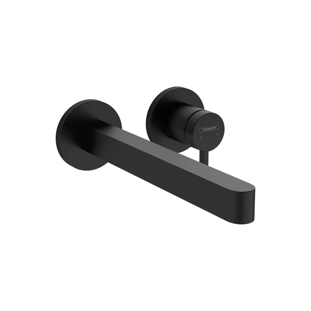 hansgrohe Finoris Monocomando Mural 2-Huecos en Negro Mate, 76050671