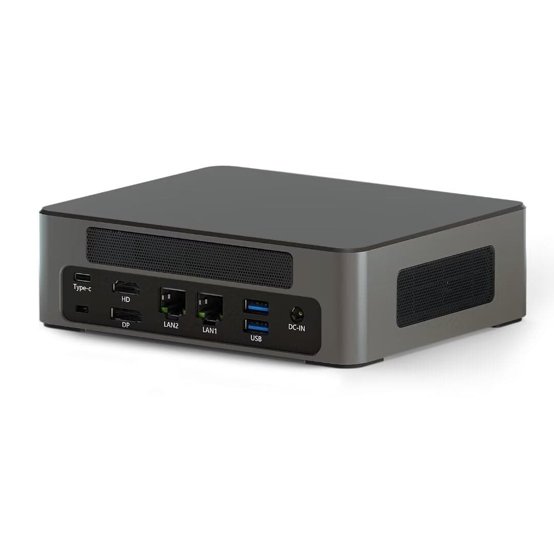 WEIDIAN FM9 Mini PC, Intel Core i7-1360P, 64GB DDR5, 1TB SSD, Windows 11 Pro, Triple Display, WiFi6
