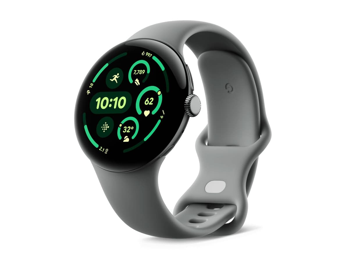 Google Pixel Watch 3 (45 mm) - Caja Verde Salvia Mate - Correa Verde Salvia - LTE GRY0E