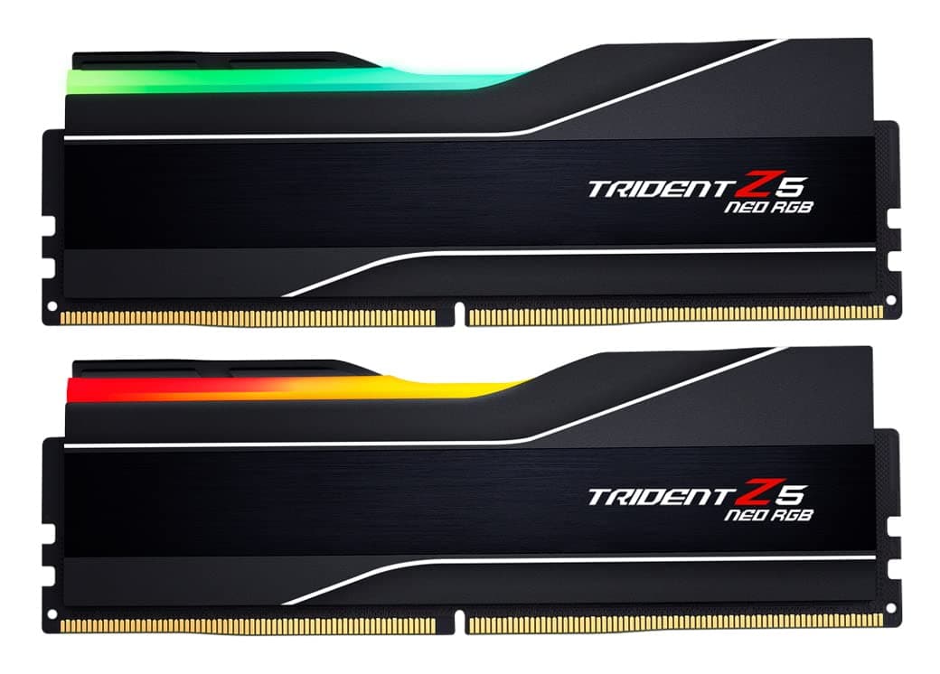 G.SKILL Trident Z5 Neo RGB 64GB [2 x 32GB] Kit de Memoria DDR5 SDRAM F5-6000J3040G32GX2-TZ5NR