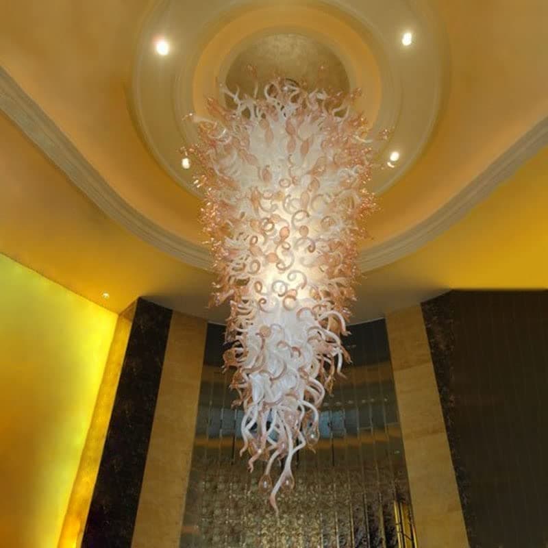 Longree Araña de vidrio soplado a mano 28" personalizable (luxury) LR354-W70*H120cm