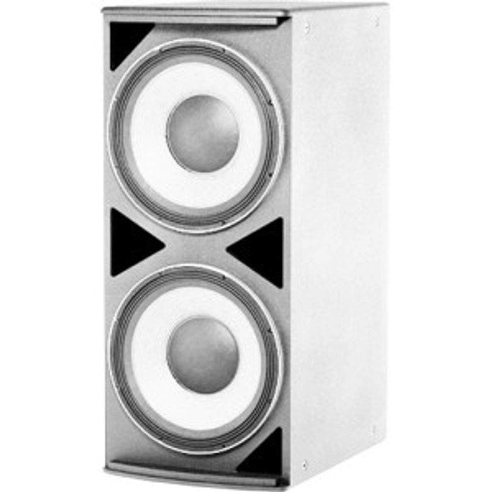 JBL Professional ASB6128-WH Subwoofer Doble 18" Sistema de Alta Potencia, Blanco