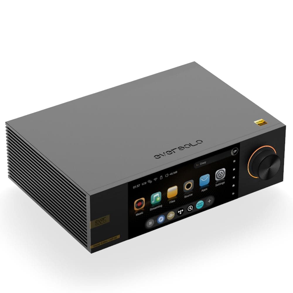 Eversolo DMP-A6 Master Gen 2 - Streamer Hi-Fi con DAC, DSD512 y App Exclusiva (Negro) EVERSOLO DMP Series