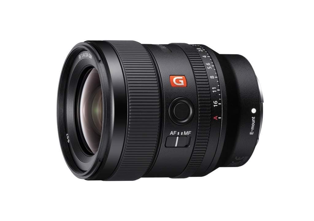 Sony FE 24mm F1.4 GM lente prime gran angular (SEL24F14GM) (Renovada) SEL24F14GM-cr