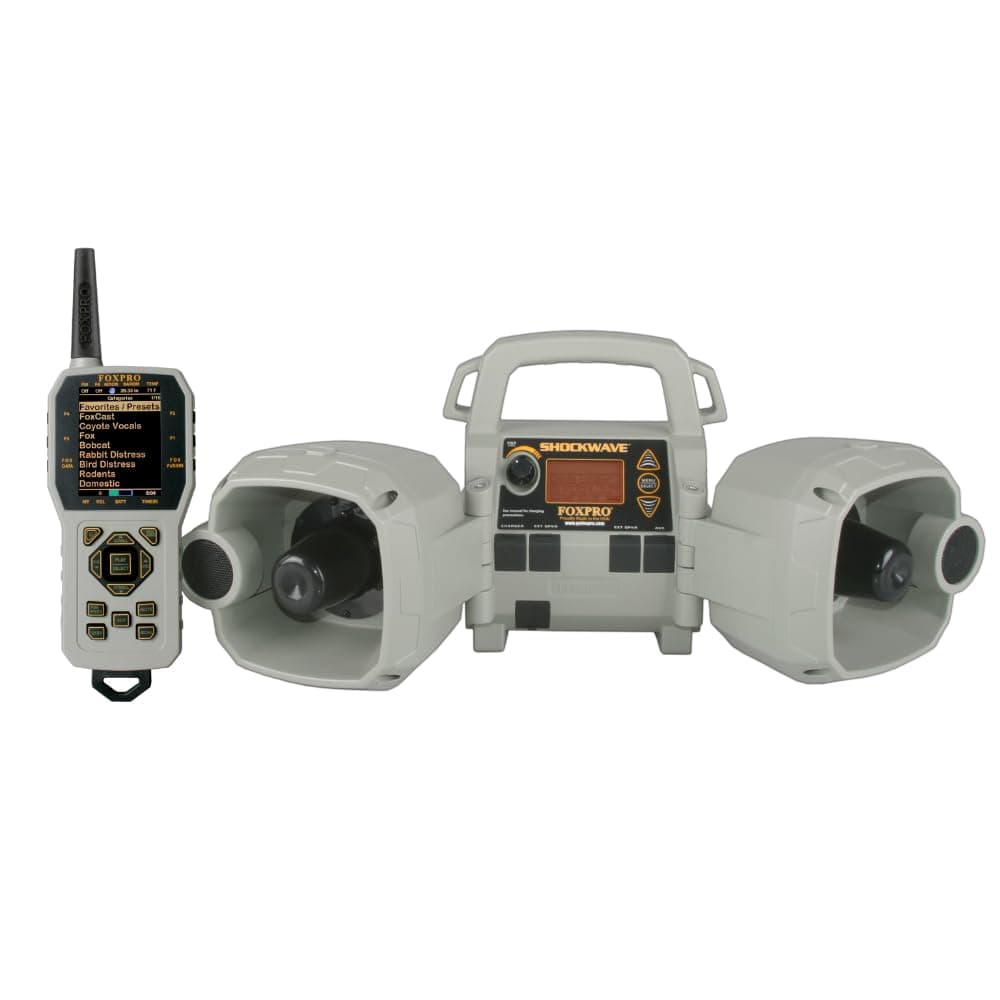 FOXPRO Shockwave Control Remoto para Caller Electrónico SW1, programable