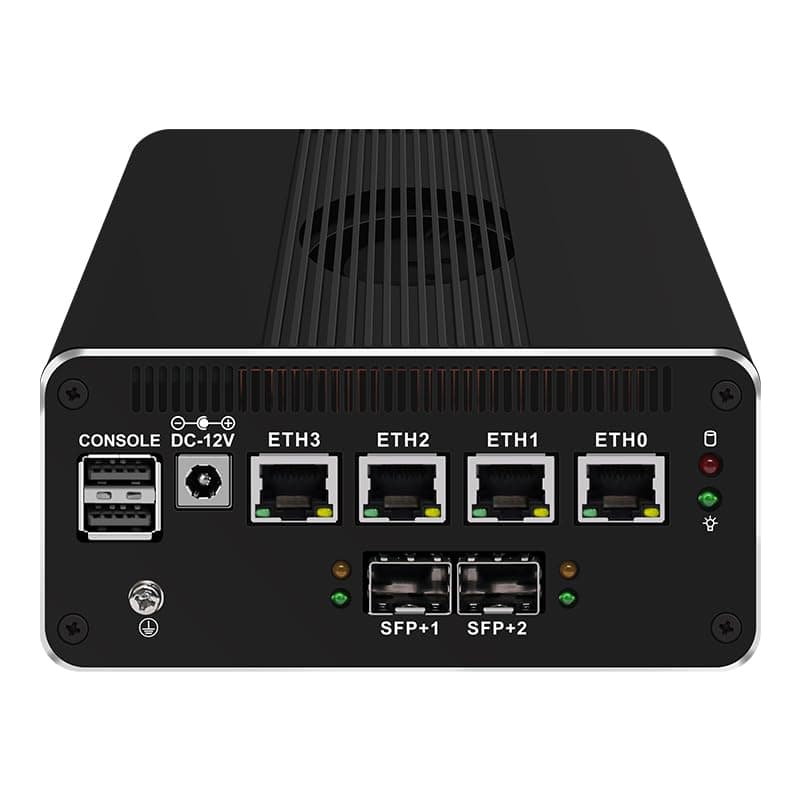 CWWK Mini PC dual SFP+ 10GbE con Intel Alder Lake N305, 32G RAM 512G SSD 10 Gigabit Mini PC