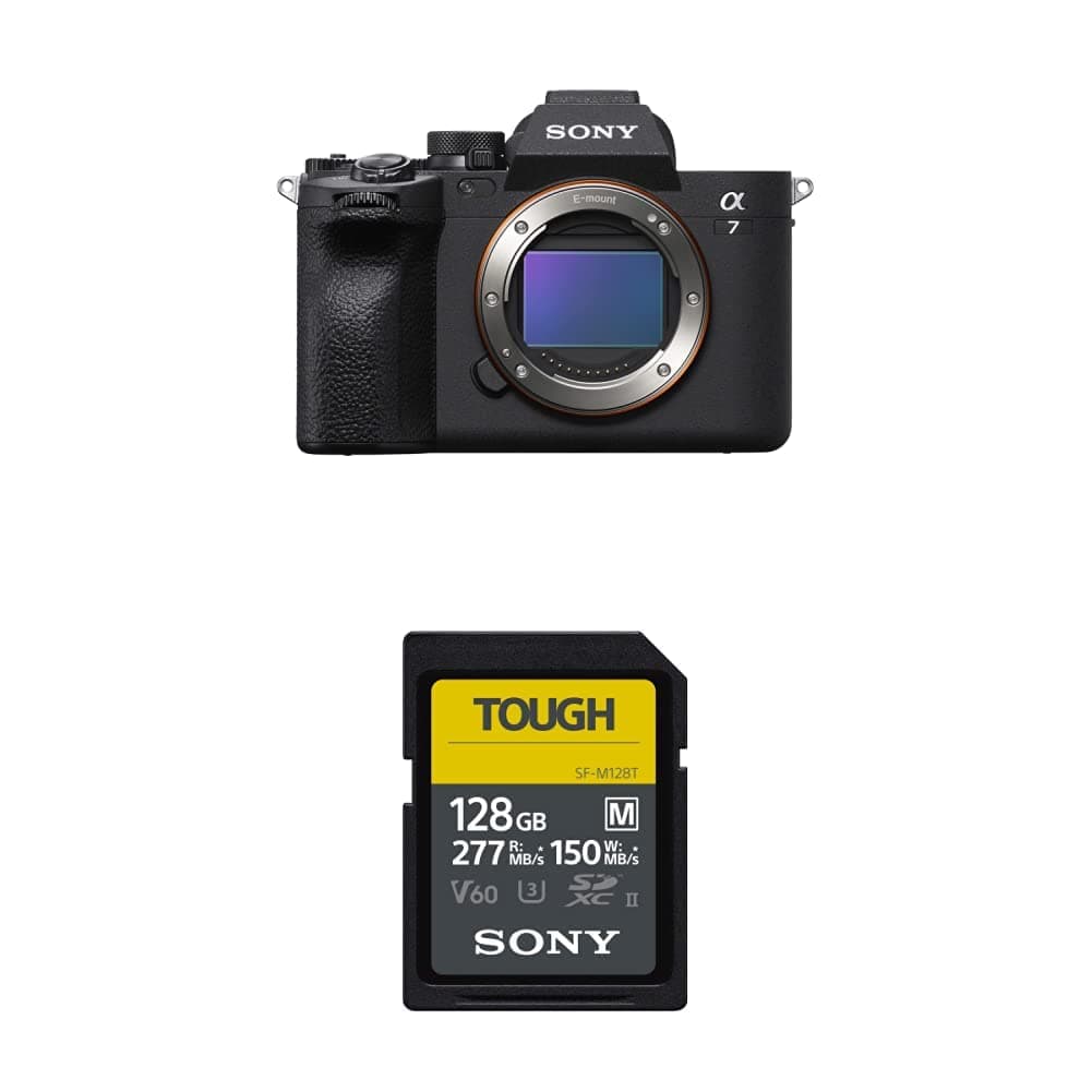 Sony Alpha 7 IV Cámara mirrorless full-frame + SDXC UHS-II Tough-M 128GB