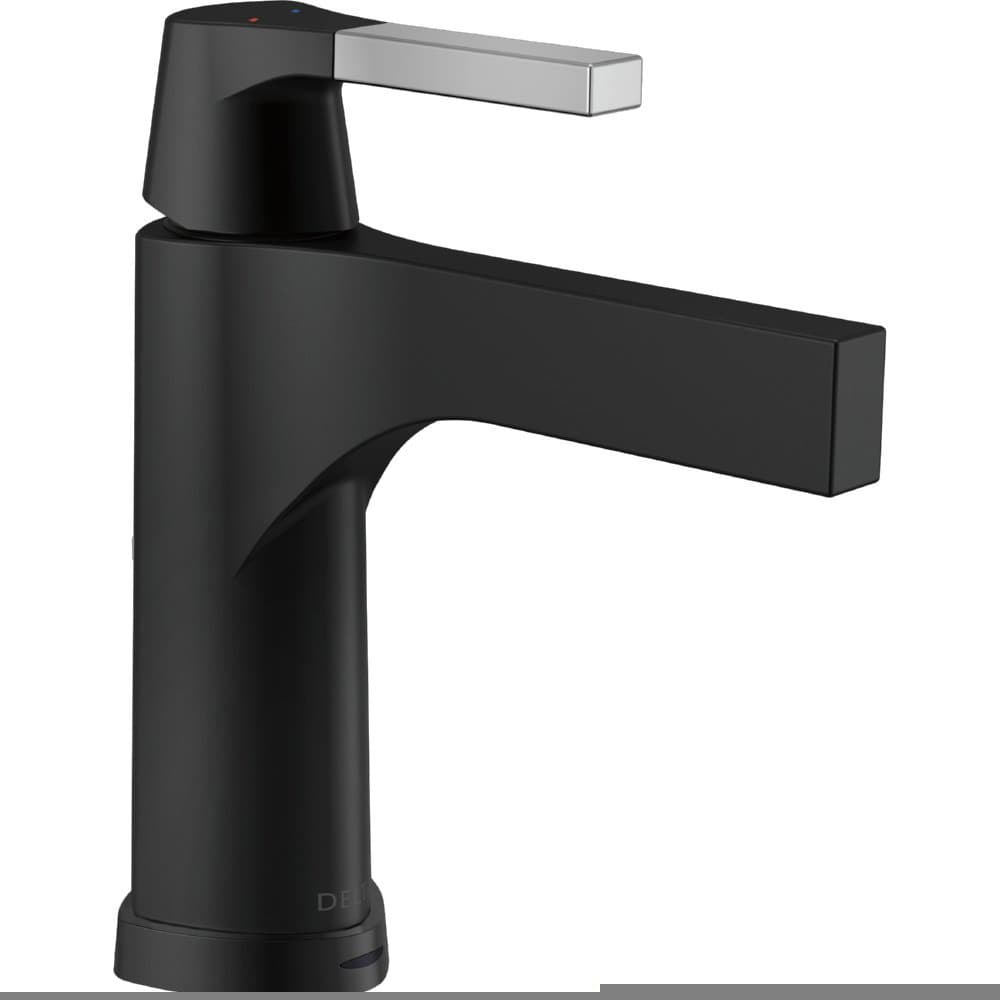 Delta Zura 574T-CS-DST Monomando Centerset con Touch2O.xt Cromo/Negro Mate