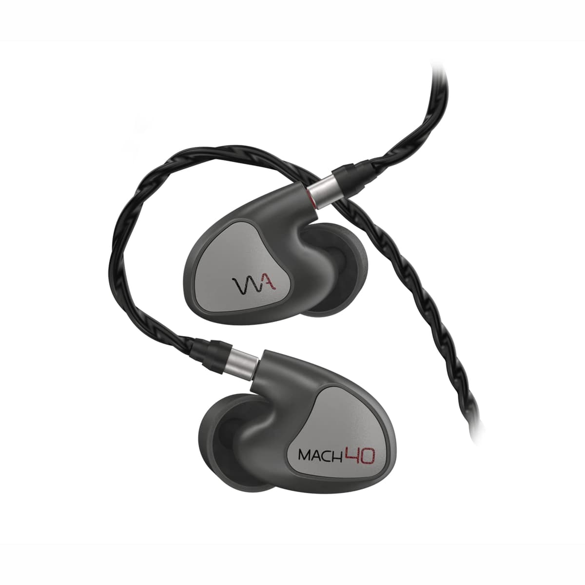 Westone Mach 40 Auriculares IEM Universales 4 Balanced Armature con Cable Linum SUPERBaX T2 MACH-80