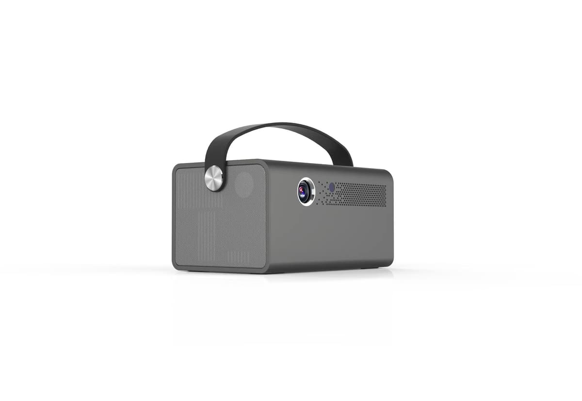 Generic ApexPro GX2000 Proyecto Portátil 6000 Lumens, Android 9.0, Soporte 8K, Sonido Dolby, Ideal Home Theater 3D-Vedio-Projector