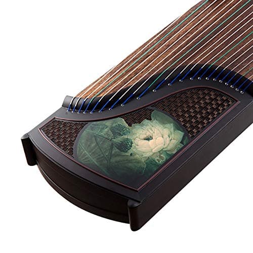 LANDTOM Guzheng Paulownia y Sandalwood 21 cuerdas 163 cm para principiantes e intermedios 001