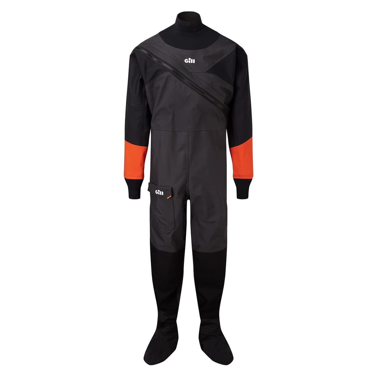 Gill drysuit totalmente sellado e impermeable para deportes acuáticos (Negro, M) 4804