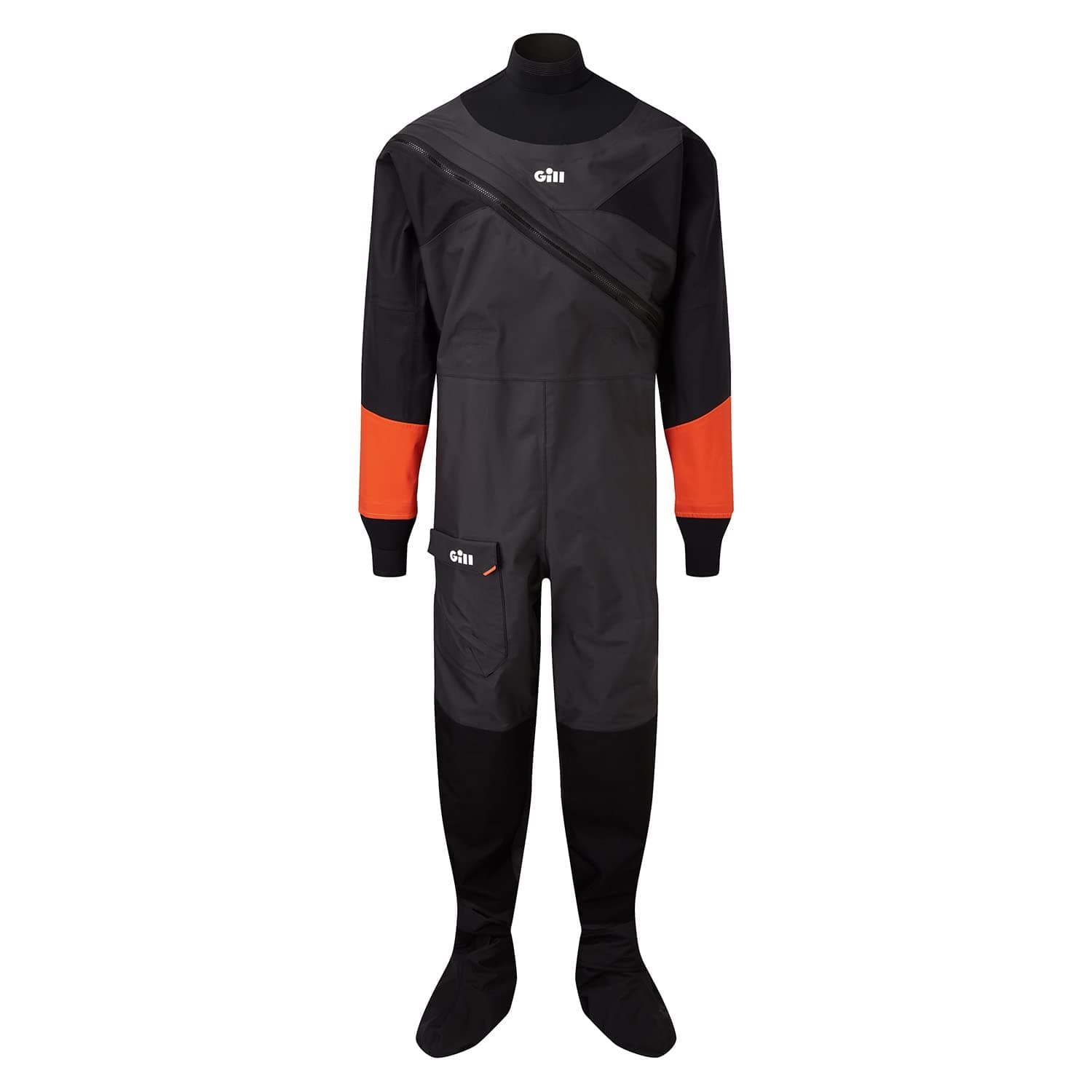 Gill drysuit totalmente sellado e impermeable para deportes acuáticos (Negro, M) 4804