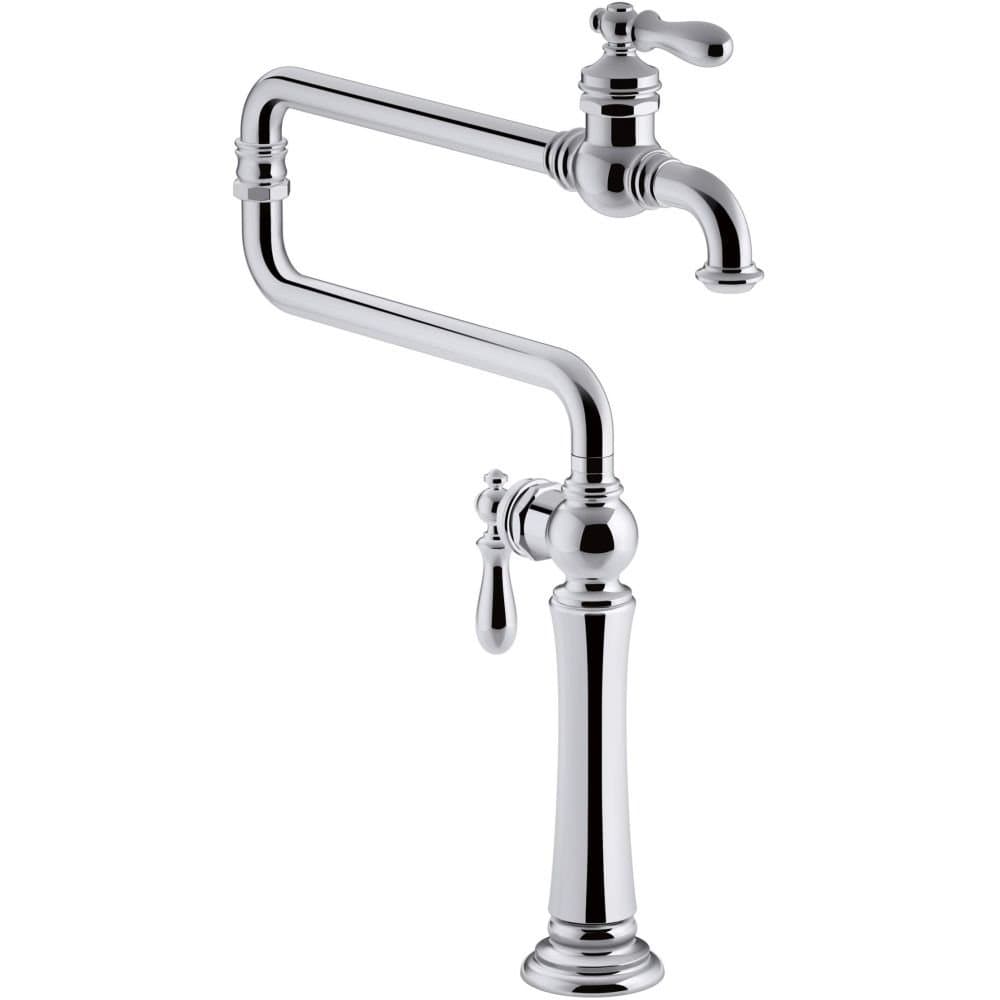 KOHLER 99271-CP Artifacts pot filler de cubierta 22", Polished Chrome