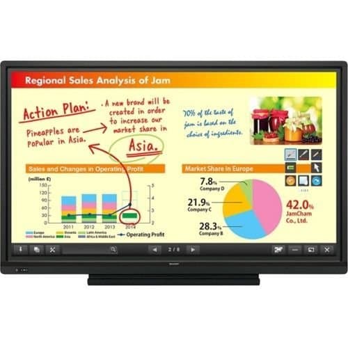 Sharp PN-L703B Aquos Board Pantalla Interactiva 70"
