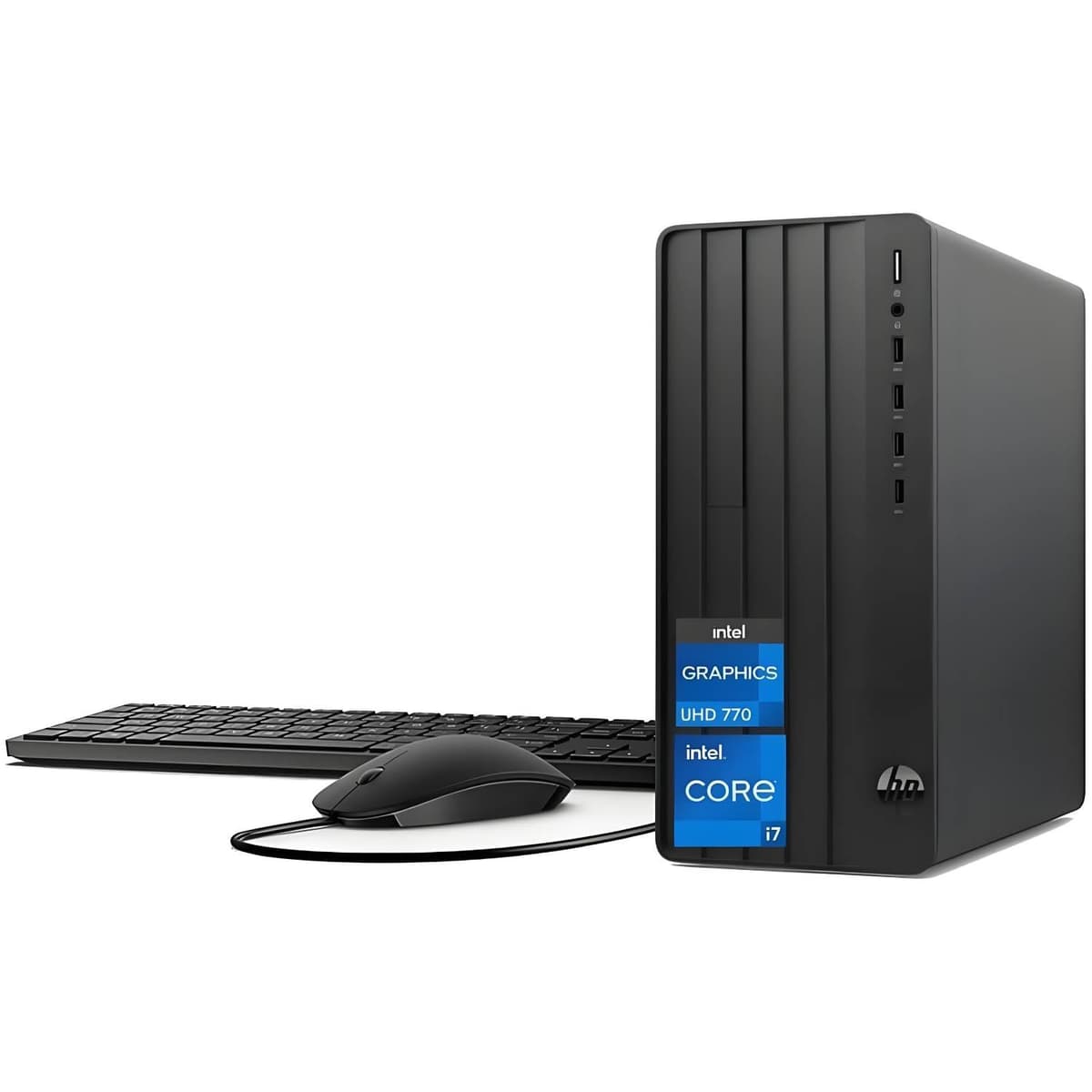 Computadora de Escritorio HP Pro para Empresas, Procesador Intel Core i9 (16 núcleos, 24 hilos, hasta 5.2 GHz con 30 MB de caché), 32 GB RAM, SSD PCIe 2 TB, Diseño Ultra Silencioso, Soporte para Monitor 4K, Windows 11 Pro 260