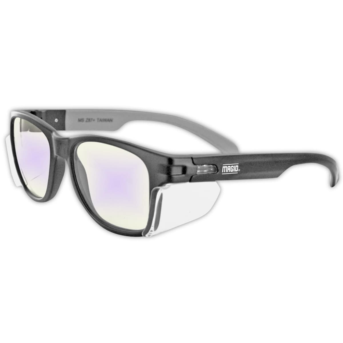 MAGID Y50 Gafas seguridad Blue Blocking lens Anti-Fog - Paquete 144 Y50BKAFBLA-144