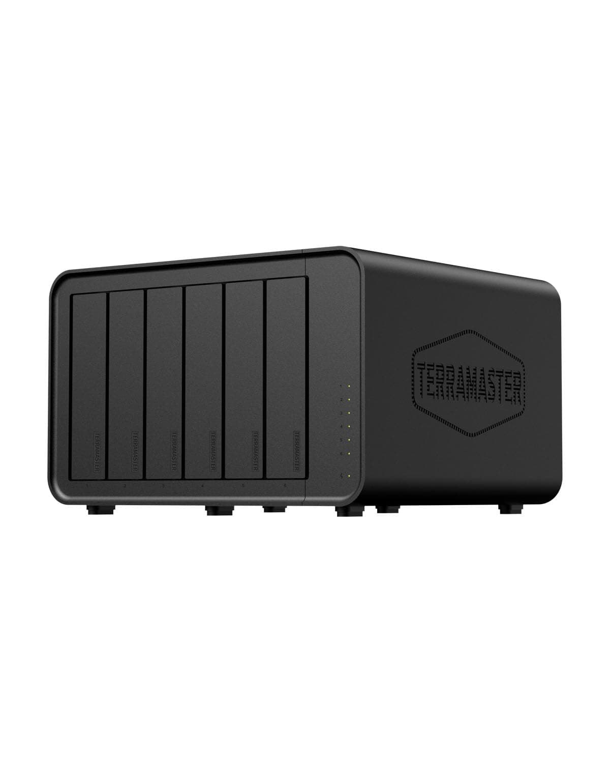 TERRAMASTER F6-424 NAS Storage 6Bay - N95 Quad-Core CPU, 8GB DDR5 RAM, Dual 2.5GbE Ports, Network Attached Storage with High Performance (Diskless) B0DB2MGPZZ-1