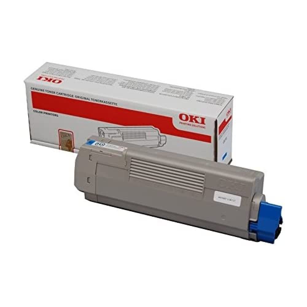 Toner OKI 44315307 Cyan, 6,000 páginas OK44315307