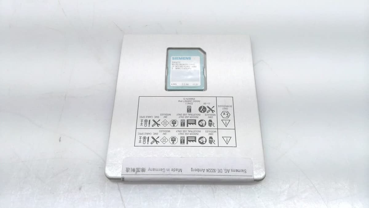 Tarjeta Micro Memory Siemens 6ES7953-8LM32-0AA0 4 MB, 3 V NFlash