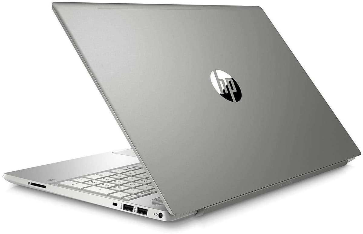 HP Pavilion 15 pulgadas, pantalla táctil Micro-Edge, carcasa totalmente metálica, procesador Intel Core i5-8265U, 8 GB RAM, unidad de estado sólido de 256 GB, Windows 10 Home (15-cs2010nr, Plateado Mineral) 5TW02UA#ABA