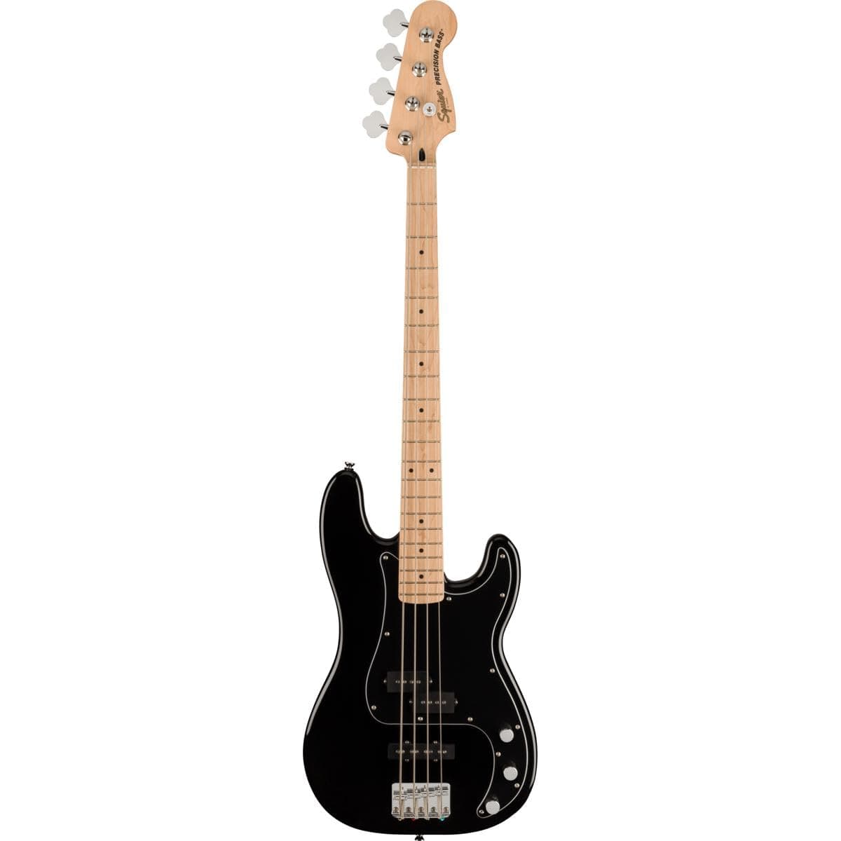 Fender Pack Squier Affinity Series Precision Bass, Negro, Diapasón de Arce, con Funda y Amplificador Rumble 15 0372981006