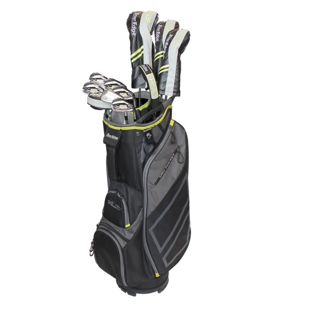 Tour Edge HL3 To-Go set completo de golf para senior, grafito RH (HKSRGA10.B)